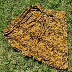 2 for $8 Lularoe Madison Burnt Orange Black Skirt